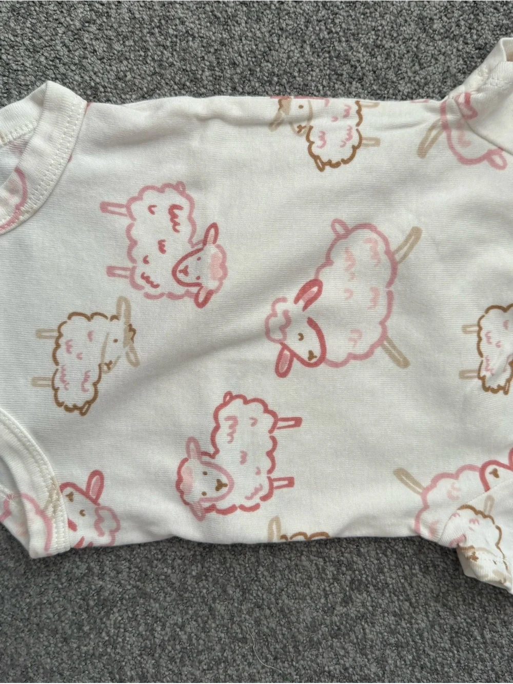 Carter's Peach & Light Pink Baby One-Piece Bodysuits Pack
